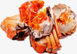海鲜生鲜爆膏大闸蟹高清图片