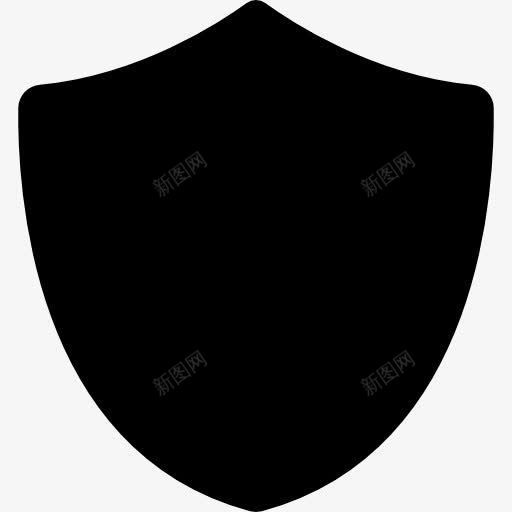 盾图标png_新图网 https://ixintu.com 保护 形状 界面 界面和网页 盾牌 象征安全 黑色