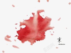 北京地图北京市水墨地图高清图片
