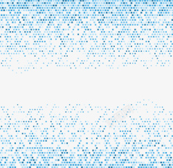 抽象方块蓝色颗粒抽象花纹矢量图高清图片