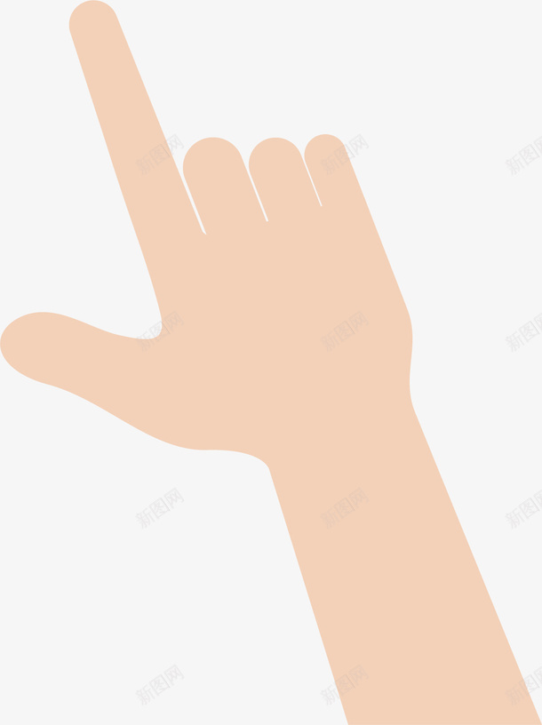 手指造型八字形png免抠素材_新图网 https://ixintu.com 八字型 创意图 手指图 手指造型 手掌