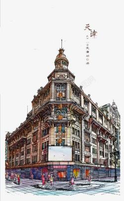 欧洲建筑旅游素材
