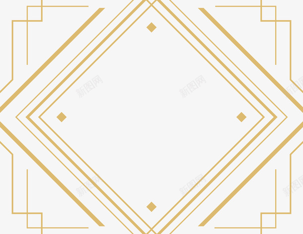 边框纹理装饰图案png免抠素材_新图网 https://ixintu.com 电商 线条装饰 边框纹理 边框线条 边框装饰 邀请函 金色边框