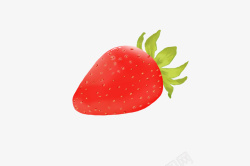 装饰手绘水果草莓素材