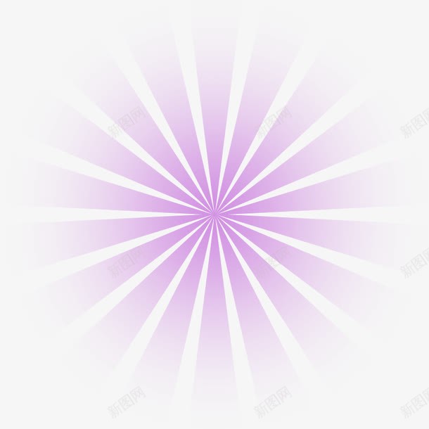 紫色光芒放射效果元素png免抠素材_新图网 https://ixintu.com 光芒 放射 效果元素 紫色