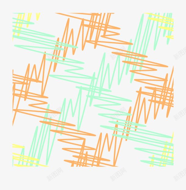 彩色线条涂鸦背景png免抠素材_新图网 https://ixintu.com 几何线条 彩色 扁平化 涂鸦 涂鸦主题 涂鸦背景