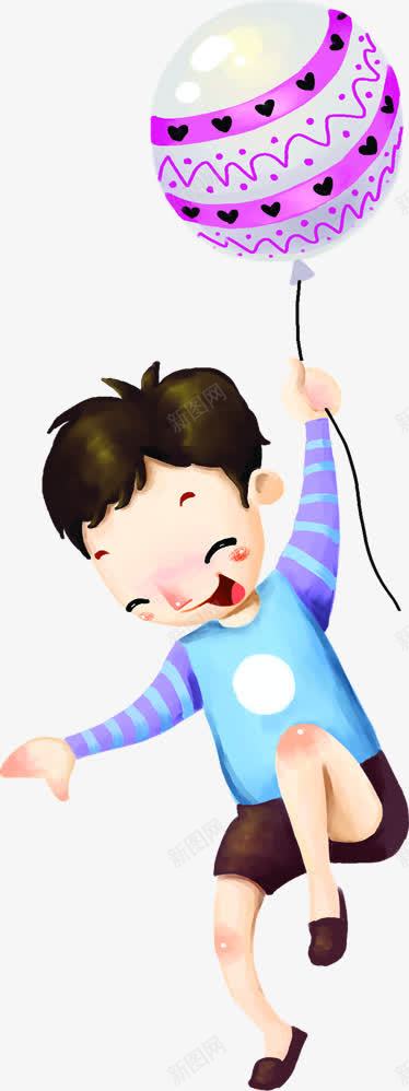 可爱放飞气球儿童欢乐png免抠素材_新图网 https://ixintu.com 儿童 可爱 放飞 欢乐 气球