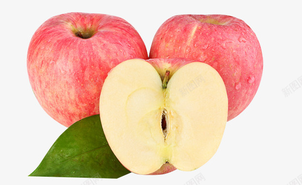 苹果实物png免抠素材_新图网 https://ixintu.com 切开的 好吃的 实物 果肉 水果 美味的 苹果