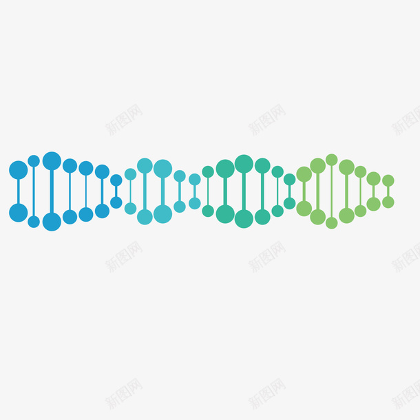 彩色基因矢量图ai免抠素材_新图网 https://ixintu.com 基因 彩色 数据 素材 矢量图