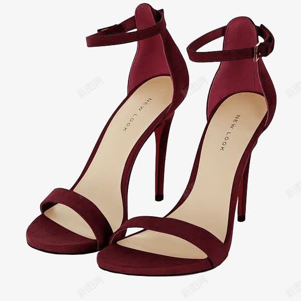 卡通手绘红色的高跟鞋png免抠素材_新图网 https://ixintu.com 凉鞋 创意 卡通手绘 女士高跟鞋 红色的高跟鞋 鞋子