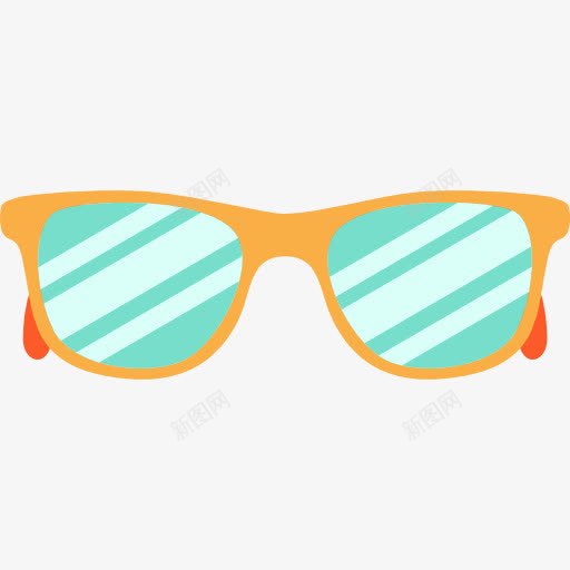 太阳镜图标png_新图网 https://ixintu.com 太阳镜 时尚 环保 眼镜 配饰