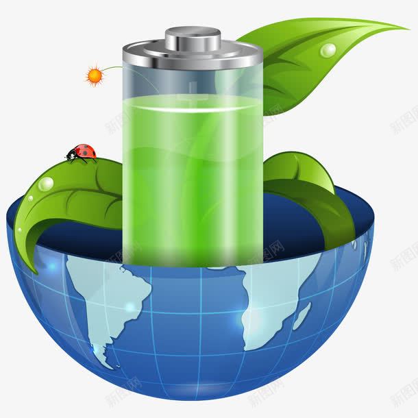 能源环保png免抠素材_新图网 https://ixintu.com 低碳 保护环境 减排 环保 生态 电池 绿色 绿色能源 能源 能源环保 自然 节能