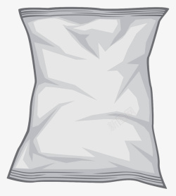 空白袋手绘密封塑料袋高清图片