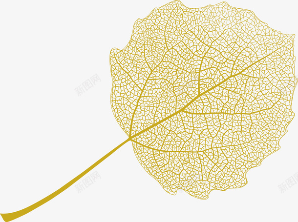 黄色清新树叶png免抠素材_新图网 https://ixintu.com 叶子 叶纹 枯叶 植物 落叶 装饰图案 黄色树叶