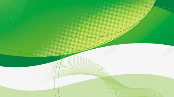 绿色线条装饰图案png免抠素材_新图网 https://ixintu.com 名片设计 画册封面 绿色色块