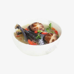 汤河粉图乌鸡甲鱼汤美味汤羹食品图高清图片