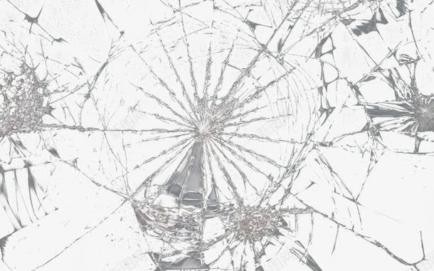 碎玻璃效果png免抠素材_新图网 https://ixintu.com 碎玻璃 蛛网状 裂纹 重击