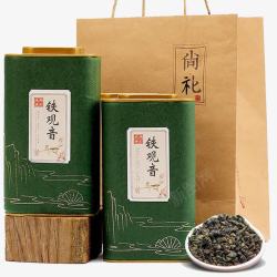 红茶正山小种茶叶礼盒装高清图片