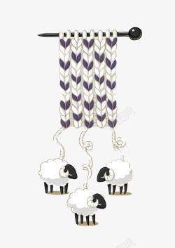 羊毛围巾宣传图羊毛出在羊身上高清图片