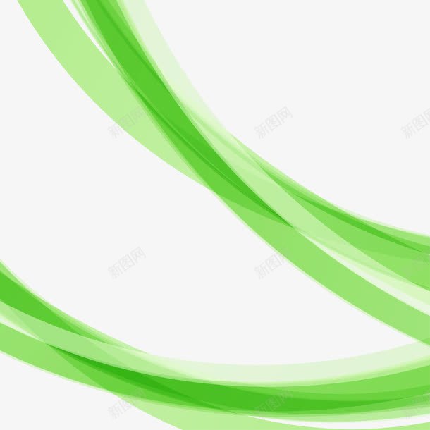 质感边框png免抠素材_新图网 https://ixintu.com 商务曲线 宣传单页曲线 矢量边框 绿色边框 质感边框 边框