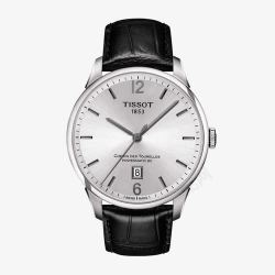 商务休闲简约皮带天梭手表杜鲁尔系列手表高清图片