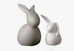 抽象兔子公仔家居装饰素材