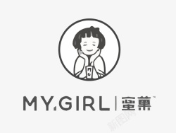 糯米奶茶logo蜜菓奶茶店LOGO矢量图图标高清图片