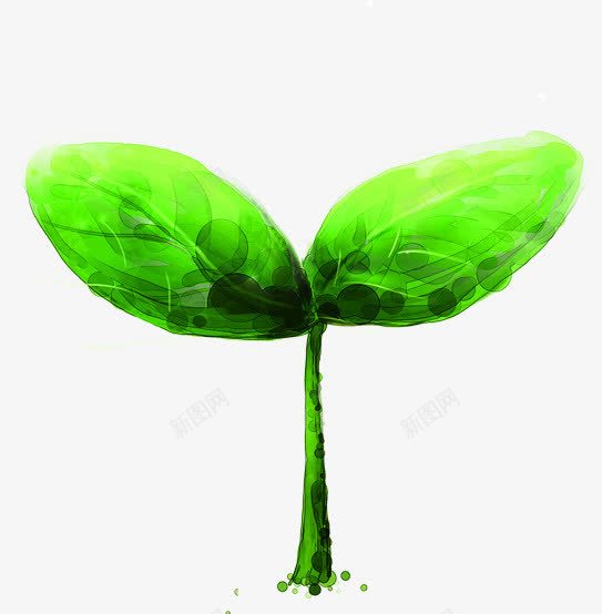 创意合成绿色的小树苗效果png免抠素材_新图网 https://ixintu.com 创意 合成 效果 树苗 绿色