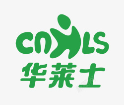 华莱士logo设计华莱士绿色logo图标高清图片