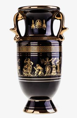 传统文化瓷器陶瓷瓶高清图片