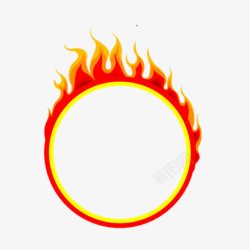 火热标识卡通火热的太阳标识图标高清图片