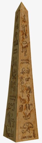 埃及图腾翅膀古埃及石柱高清图片