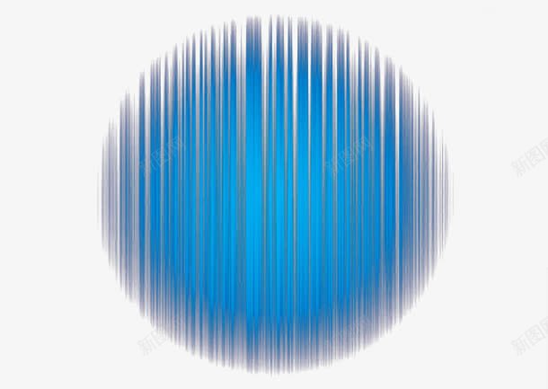 蓝色发光圆形竖线png免抠素材_新图网 https://ixintu.com 光圈 发光 发光圈 效果 效果素材 炫彩 竖线 蓝色