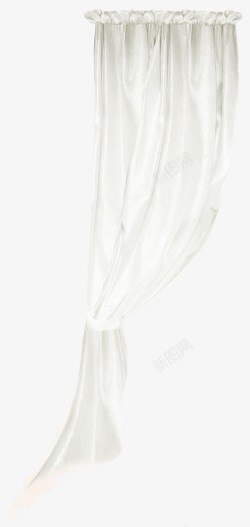 软装窗帘模版白色的帘子高清图片
