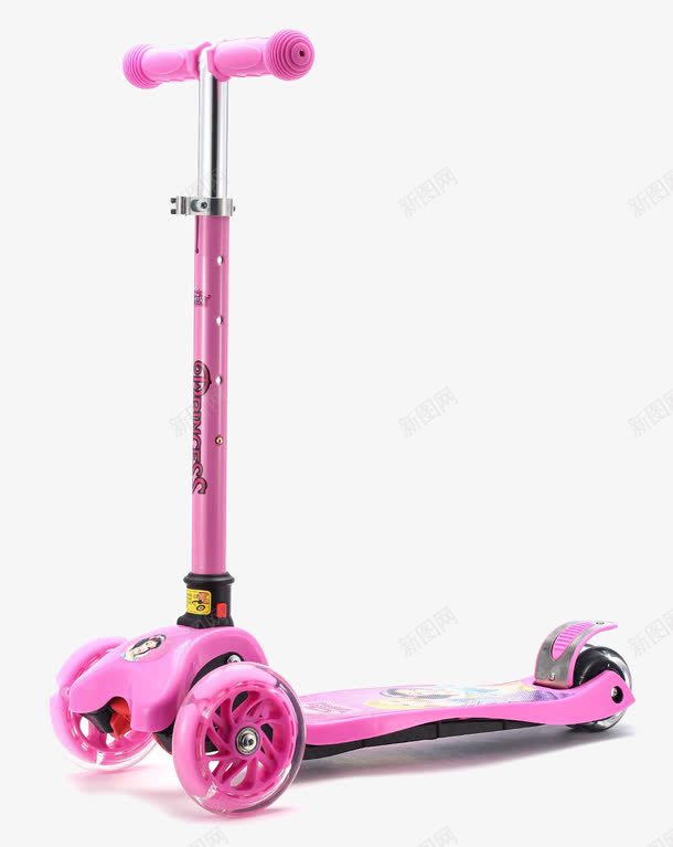 儿童玩具车png免抠素材_新图网 https://ixintu.com 产品实物 儿童 儿童车 滑轮车 童趣 粉色