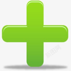 绿色加号箭头装饰png免抠素材_新图网 https://ixintu.com 加号 箭头 绿色 装饰