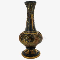 埃及复古青铜复古埃及花瓶高清图片