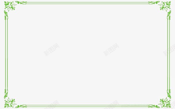 绿色藤蔓边框png免抠素材_新图网 https://ixintu.com 小清新 欧式藤蔓花纹 相框 绿色相框 绿色藤蔓边框免抠 绿色藤蔓边框免抠png 花纹装饰