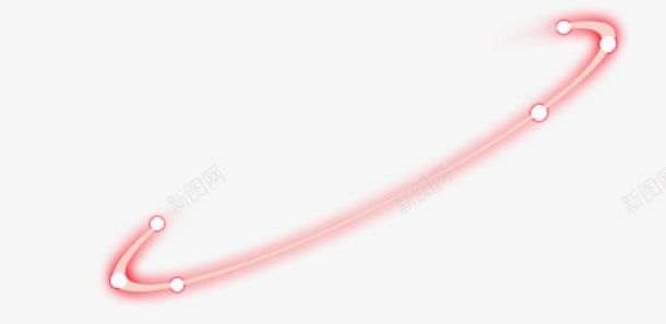粉色光效元素png免抠素材_新图网 https://ixintu.com 光效 圆圈 炫酷 粉色 线型光