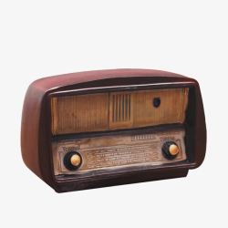 杂货摆件杂货创意复古收音机摆件家居装高清图片