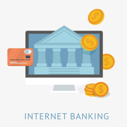 在线交易金融理财网上银行高清图片