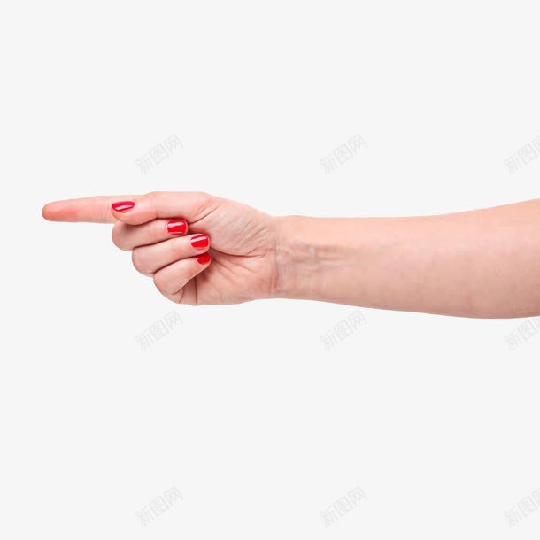 手指示模板png免抠素材_新图网 https://ixintu.com 手指标 手指示 指向你 指示方向 方向 模板下载 白皙 红指甲