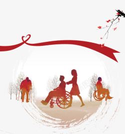 国际助残日世界残疾人日高清图片