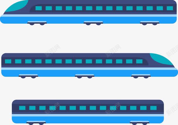 可爱蓝色地铁列车png免抠素材_新图网 https://ixintu.com 可爱 地铁 地铁列车 班列 蓝色 高铁