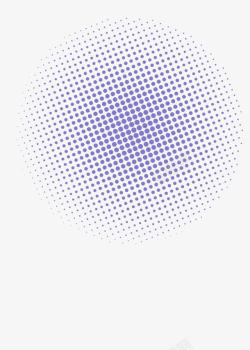 扩散点蓝紫色点元素高清图片