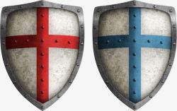 十字军东征古代十字军盾牌高清图片