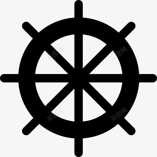 图标png_新图网 https://ixintu.com 定向 方向舵 海盗 船 轮