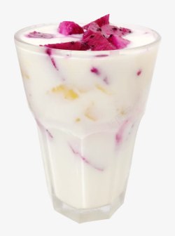 酸奶杯水果燕麦酸奶杯高清图片
