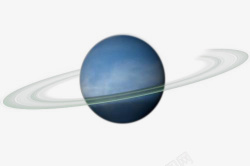 灰色行星轨迹蓝色放射行星轨迹高清图片