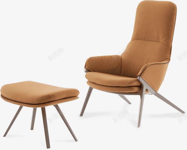 椅子png免抠素材_新图网 https://ixintu.com 家具 座椅 沙发 简洁 简约风格